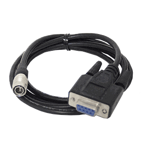 Cable de descarga serial, para estaciones totales Nikon - Trimble