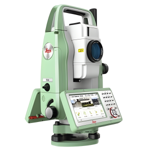 Estación total marca LEICA modelo TS10 5" R500